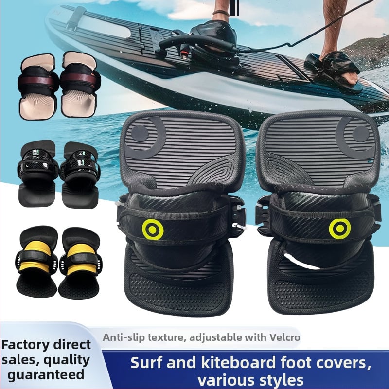 Lighthouse Προστατευτικά Ποδιού Υδροφολίου Χωρίς Κίνηση, Παχύτερες Στερεωμένες Λουρίδες Για Kite Surf, Καουτσούκ, Αντιολισθητικά