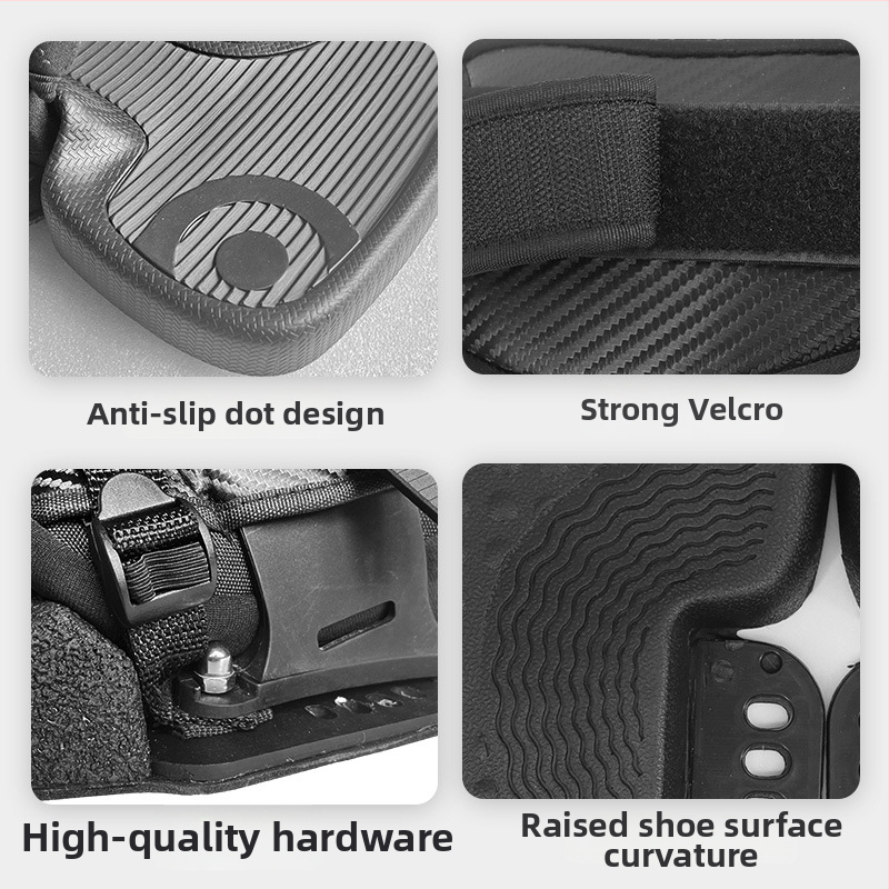 Lighthouse Προστατευτικά Ποδιού Υδροφολίου Χωρίς Κίνηση, Παχύτερες Στερεωμένες Λουρίδες Για Kite Surf, Καουτσούκ, Αντιολισθητικά