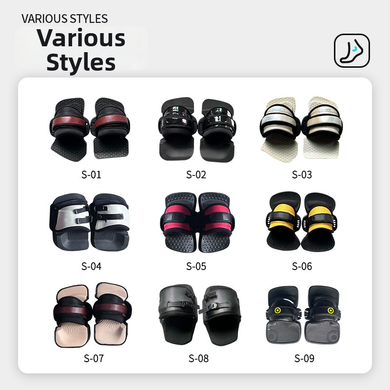 Lighthouse Προστατευτικά Ποδιού Υδροφολίου Χωρίς Κίνηση, Παχύτερες Στερεωμένες Λουρίδες Για Kite Surf, Καουτσούκ, Αντιολισθητικά