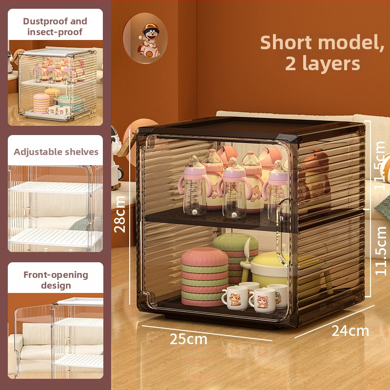 Κουτί αποθήκευσης μπιμπερού και βάση στέγνωσης – Υλικό PS, 18L, Μετακινούμενο, Απλός και μοντέρνος σχεδιασμός