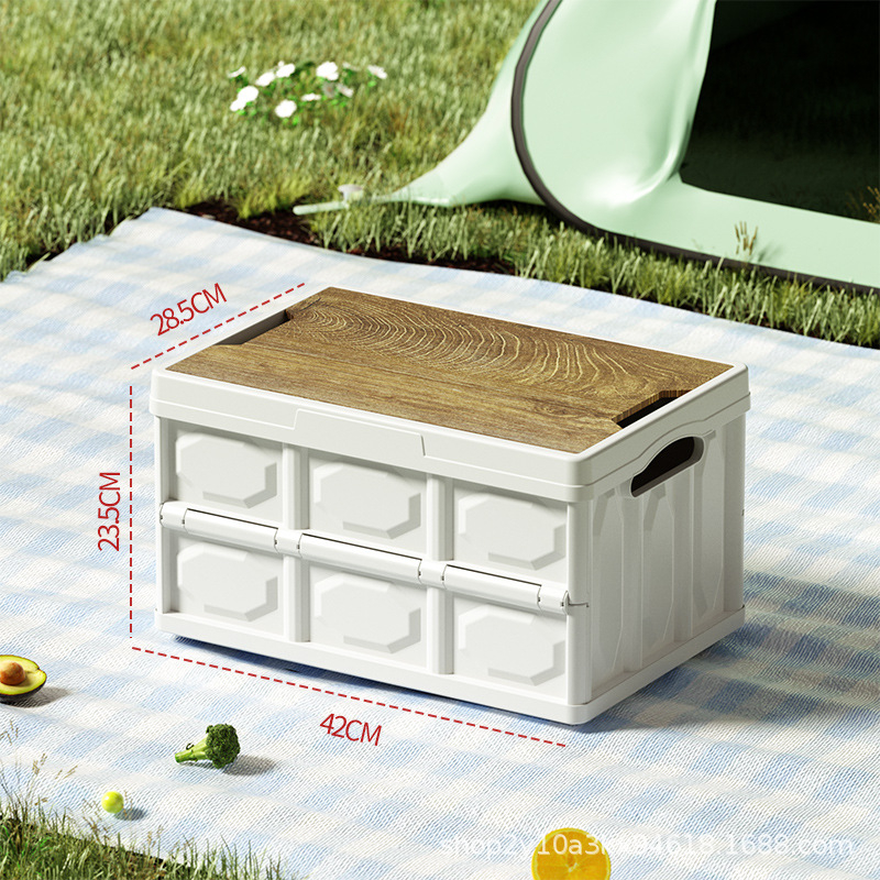 Εξωτερικό πτυσσόμενο κουτί αποθήκευσης για το πορτμπαγκάζ αυτοκινήτου, πλαστικό PP, χωρητικότητα 50–60 L, πολυλειτουργικό