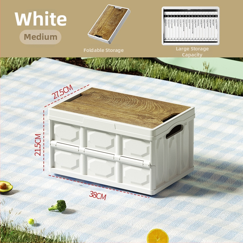 Εξωτερικό πτυσσόμενο κουτί αποθήκευσης για το πορτμπαγκάζ αυτοκινήτου, πλαστικό PP, χωρητικότητα 50–60 L, πολυλειτουργικό