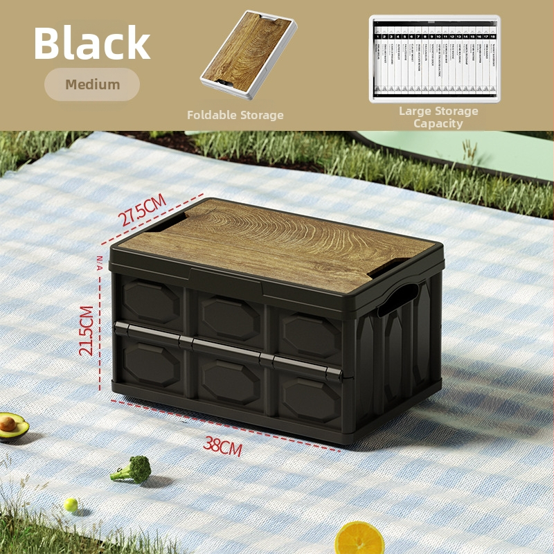 Εξωτερικό πτυσσόμενο κουτί αποθήκευσης για το πορτμπαγκάζ αυτοκινήτου, πλαστικό PP, χωρητικότητα 50–60 L, πολυλειτουργικό