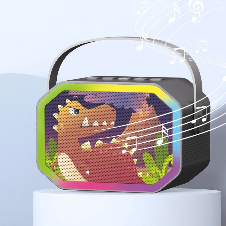 Dječji Bluetooth karaoke mikrofon — sve-u-jednom, ugrađena baterija, izlaz 6W, frekvencijski raspon 20Hz–20kHz, SNR ≥70dB
