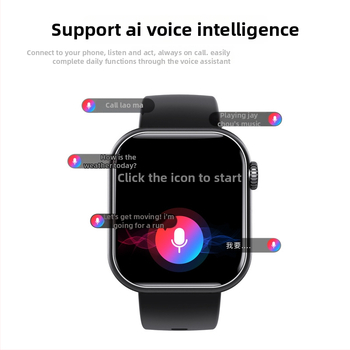 Sportski pametni sat s Bluetooth pozivima, glasovnim asistentom, praćenjem pulsa i glukoze u krvi