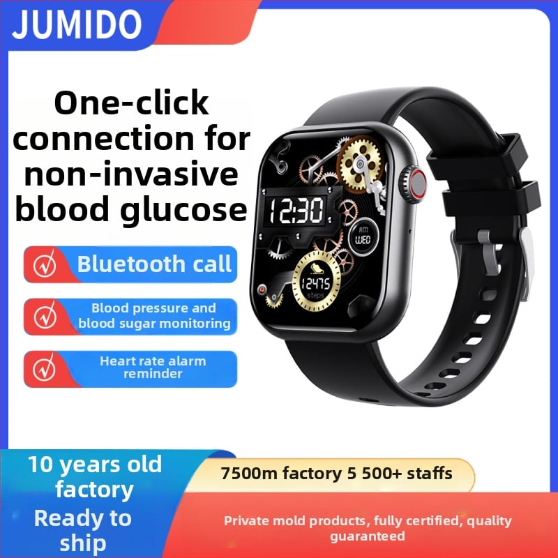 Sportski pametni sat s Bluetooth pozivima, glasovnim asistentom, praćenjem pulsa i glukoze u krvi