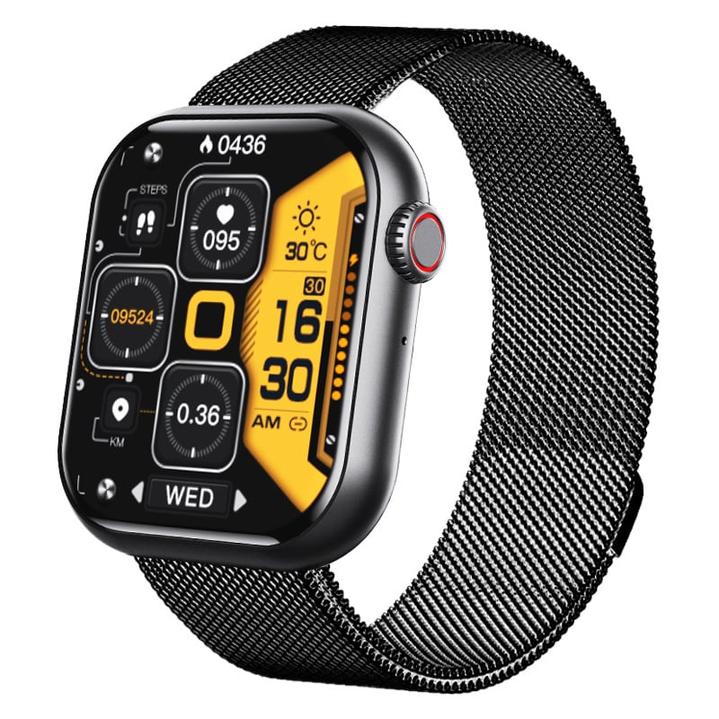 Sportski pametni sat s Bluetooth pozivima, glasovnim asistentom, praćenjem pulsa i glukoze u krvi