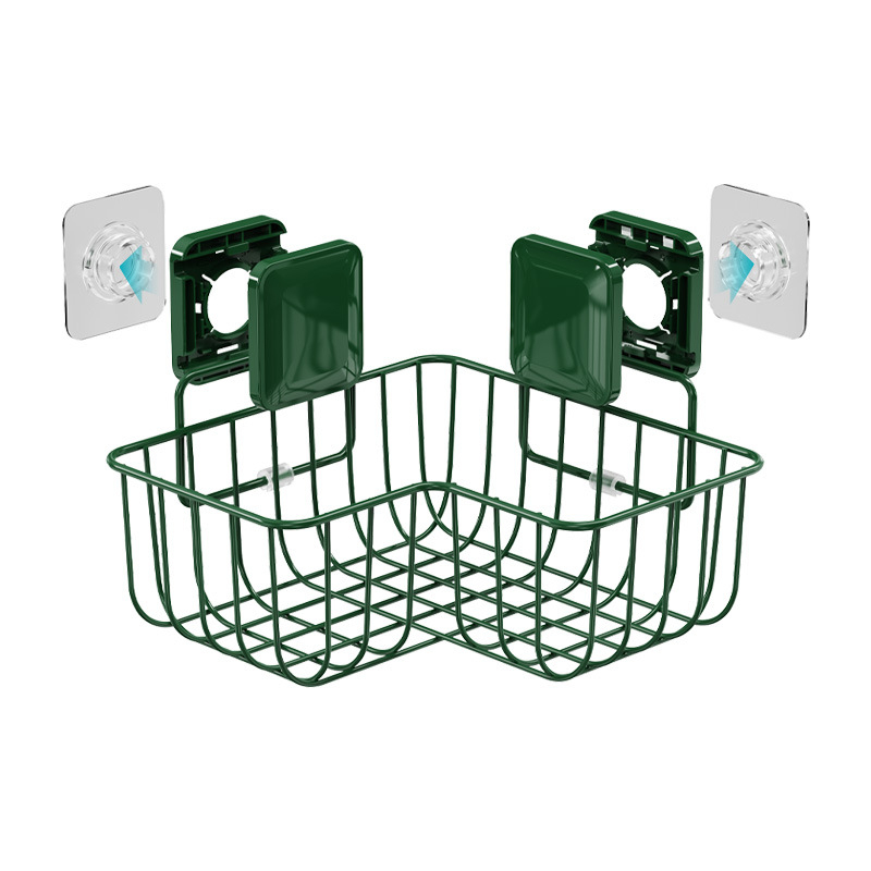 Željezni stalak za kupaonicu i tuš, praškasta površina, serija U, 1–3 razine, prilagodljiv