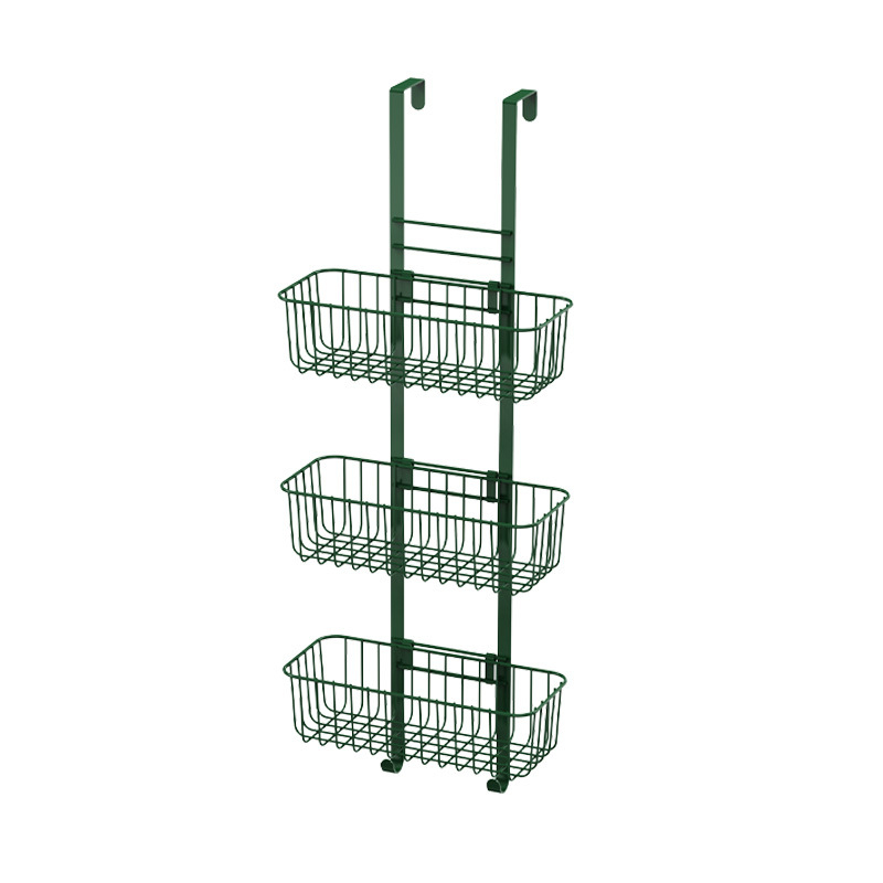 Željezni stalak za kupaonicu i tuš, praškasta površina, serija U, 1–3 razine, prilagodljiv