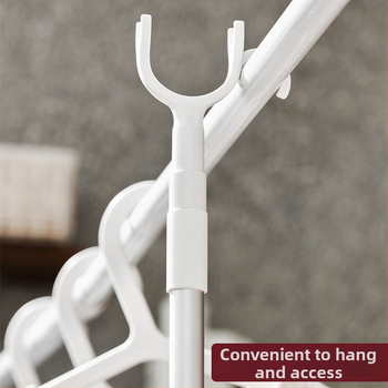 Tyč na sušenie oblečenia, rozťahovacia, japonský Muji štýl, na balkónové sušenie, uvedená na trh v roku 2023