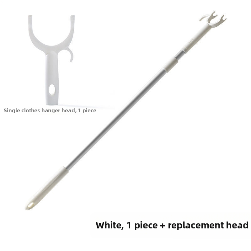 Tyč na sušenie oblečenia, rozťahovacia, japonský Muji štýl, na balkónové sušenie, uvedená na trh v roku 2023