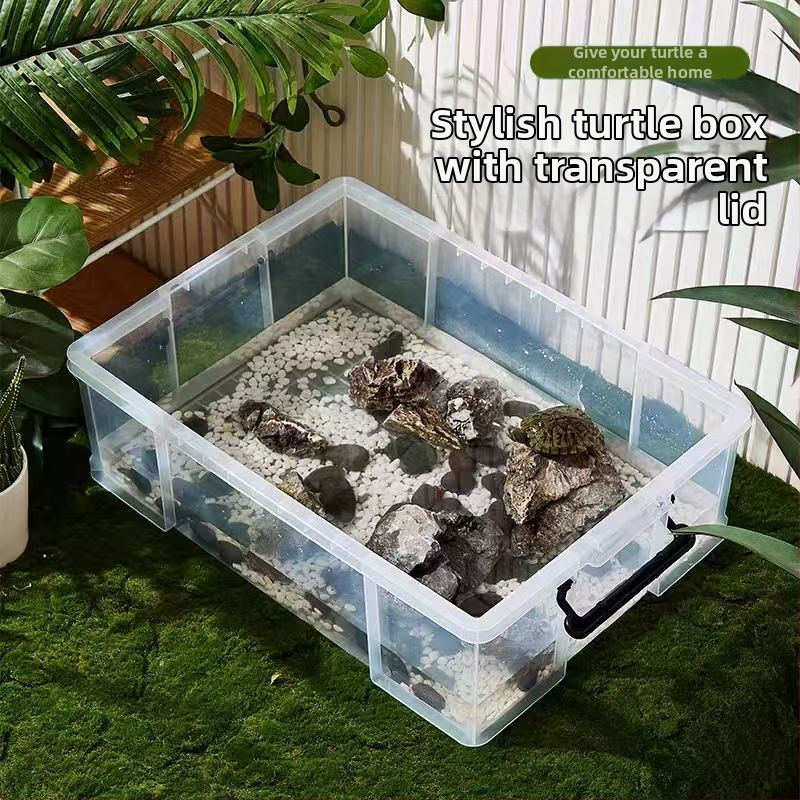 Kutija za skladištenje automobila - prozirna, pravokutna, kut s oštrim kutem, 40 L, PP materijal