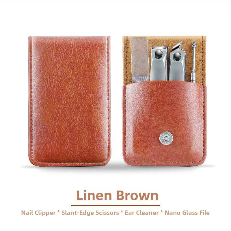 Blackant 7 τεμαχίων σετ κοπτών νυχιών με design Anti-Splash, εργαλείο κερί αυτιού, φορητό οικιακό κιτ περιποίησης ποδιών — γερμανική δεξιοτεχνία