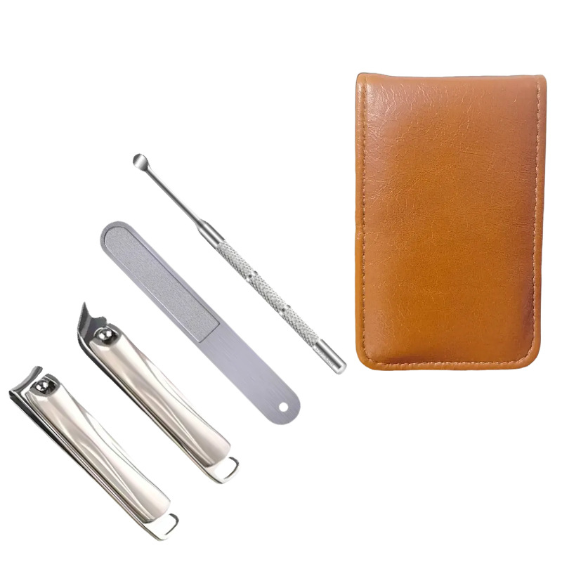 Blackant 7 τεμαχίων σετ κοπτών νυχιών με design Anti-Splash, εργαλείο κερί αυτιού, φορητό οικιακό κιτ περιποίησης ποδιών — γερμανική δεξιοτεχνία