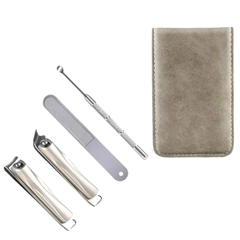 Blackant 7 τεμαχίων σετ κοπτών νυχιών με design Anti-Splash, εργαλείο κερί αυτιού, φορητό οικιακό κιτ περιποίησης ποδιών — γερμανική δεξιοτεχνία