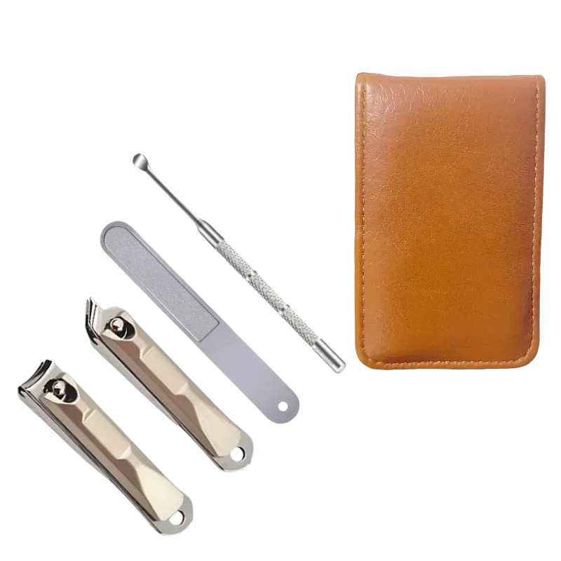 Blackant 7 τεμαχίων σετ κοπτών νυχιών με design Anti-Splash, εργαλείο κερί αυτιού, φορητό οικιακό κιτ περιποίησης ποδιών — γερμανική δεξιοτεχνία