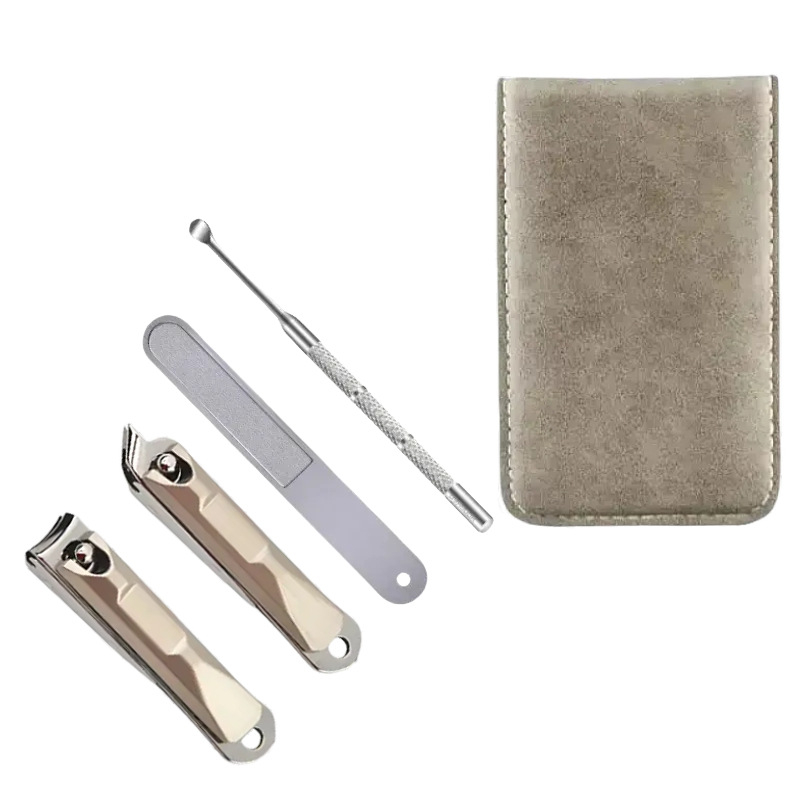 Blackant 7 τεμαχίων σετ κοπτών νυχιών με design Anti-Splash, εργαλείο κερί αυτιού, φορητό οικιακό κιτ περιποίησης ποδιών — γερμανική δεξιοτεχνία