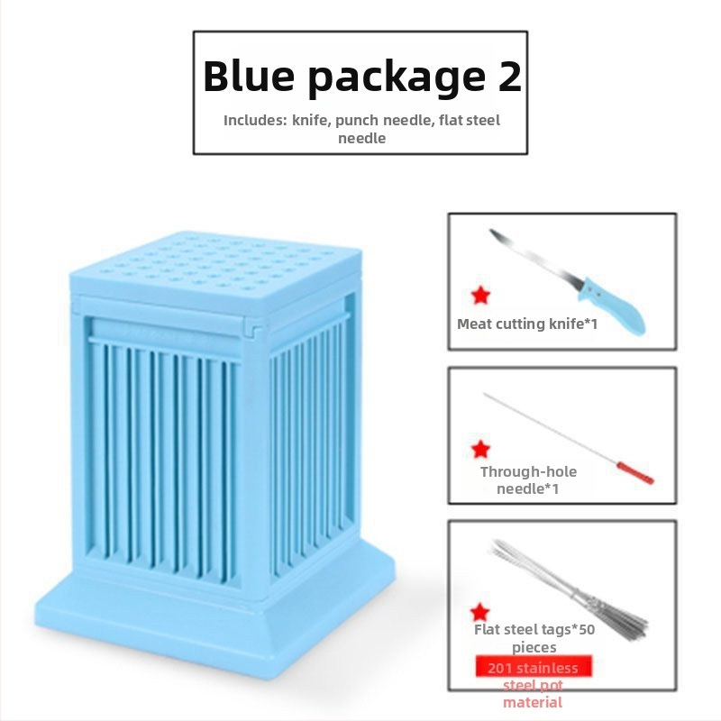 Železná grilovacia vidlica na špízy — nástroj na nabodávanie mäsa pre domáce použitie