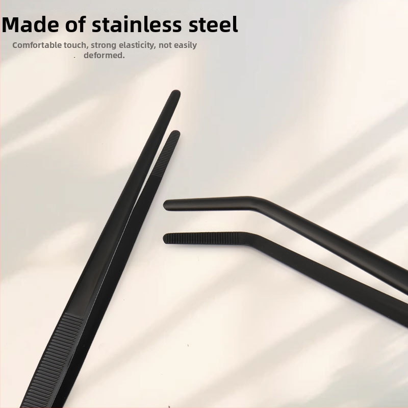 Klip za hranu za roštilj, korejskog stila, od nehrđajućeg čelika 430, visoke temperature otpornost, klip za serviranje