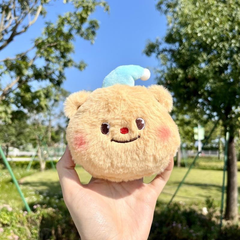 Novčanik s crtanim medvjedićem za slušalice i ključeve, PU materijal | Materijal: PU • Uzorak: Drugo • Spol: Muškarac • Marka: Unique