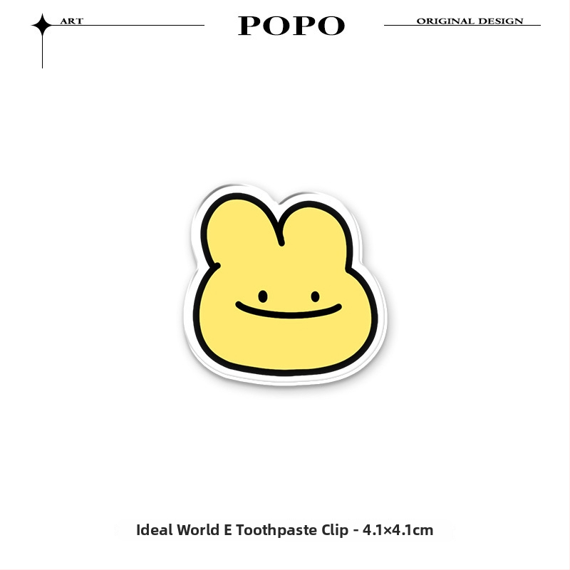 Klip na skladovanie zubnej pasty a čistiaceho prostriedku, na stenu, bez vŕtania, Qingyue, vhodné pre teenagerov