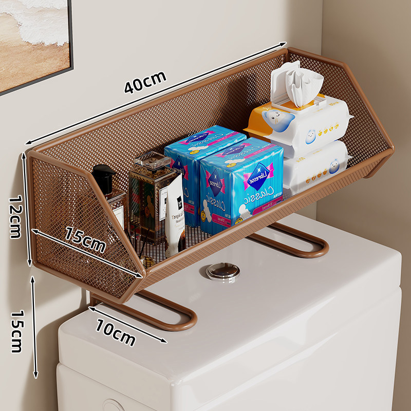 Regal iznad WC-a za kupaonicu — zidni organizator za pohranu