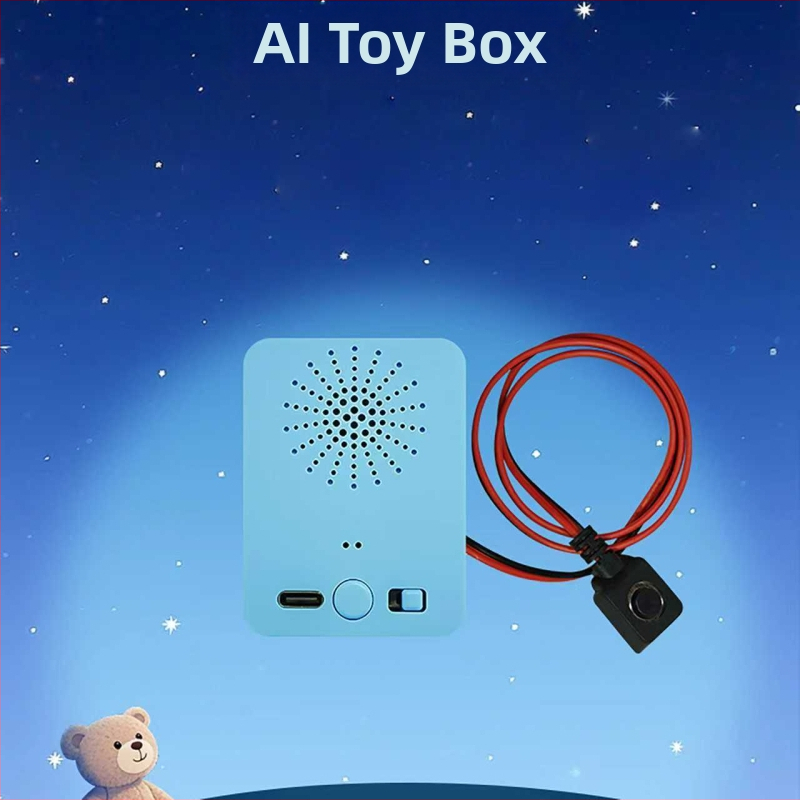 Pametna AI kutija bez operativnog sustava, domet bežične veze do 10 m, upravljanje gumbom, glasovna interakcija i reprodukcija glazbe