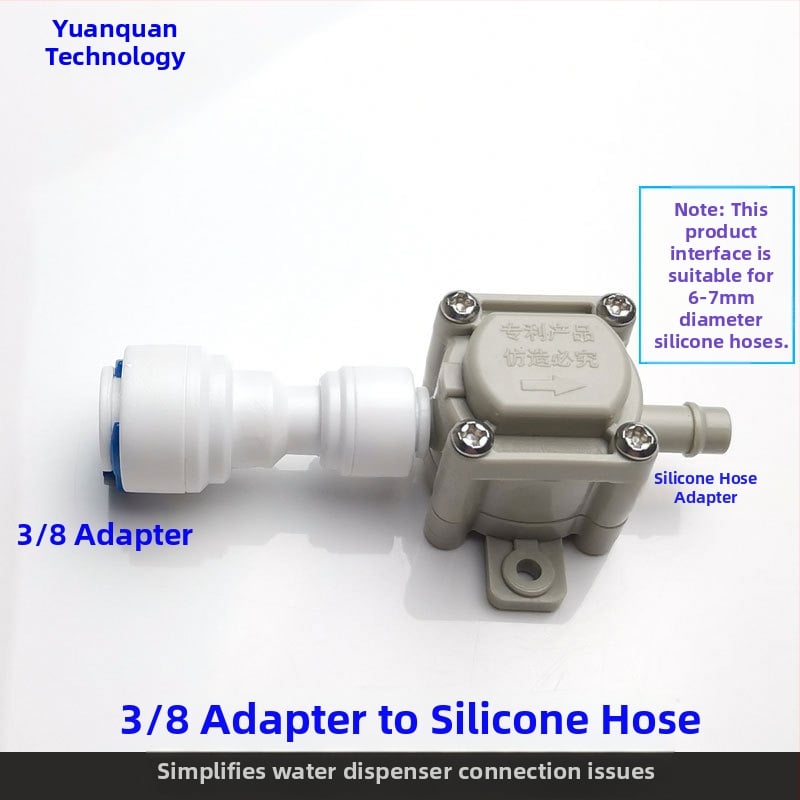 Ventil za pročišćivač vode – model negativnog tlaka, prehrambeni POM materijal, spojka za cijev čajnog stola, automatsko napajanje vodom