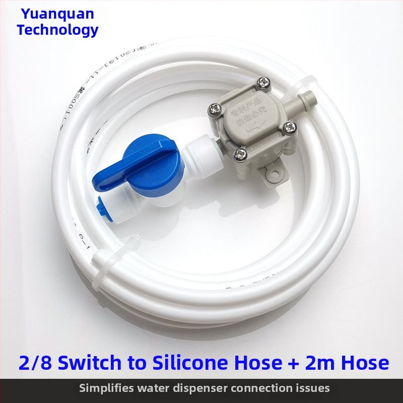 Ventil za pročišćivač vode – model negativnog tlaka, prehrambeni POM materijal, spojka za cijev čajnog stola, automatsko napajanje vodom