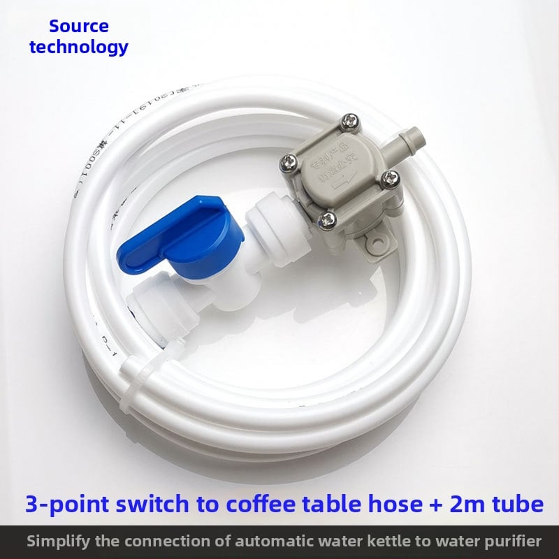 Ventil za pročišćivač vode – model negativnog tlaka, prehrambeni POM materijal, spojka za cijev čajnog stola, automatsko napajanje vodom