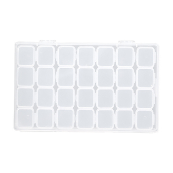 Kutija za alate za nokte – prozirna klasifikacijska kutija, višenamjenska kutija za dijamantno nakit za nokte