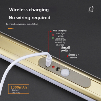 LED-es intelligens érzékelővel rendelkező gardróbszekrény ruhaszárító sín – alumíniumötvözet keresztléc, rögzítő kiegészítő a szekrényajtókhoz