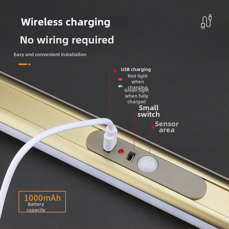 LED-es intelligens érzékelővel rendelkező gardróbszekrény ruhaszárító sín – alumíniumötvözet keresztléc, rögzítő kiegészítő a szekrényajtókhoz