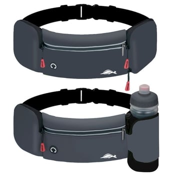 Sportska torbica oko pojasa za muškarce, antibakterijski najlon, PU podstava, pogodno za trčanje