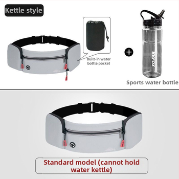 Sportska torbica oko pojasa za muškarce, antibakterijski najlon, PU podstava, pogodno za trčanje