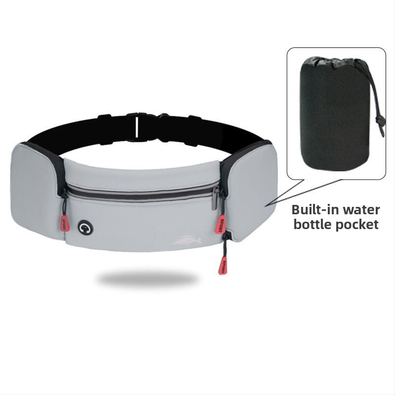 Sportska torbica oko pojasa za muškarce, antibakterijski najlon, PU podstava, pogodno za trčanje