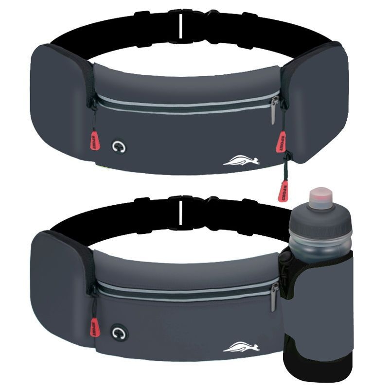 Sportska torbica oko pojasa za muškarce, antibakterijski najlon, PU podstava, pogodno za trčanje