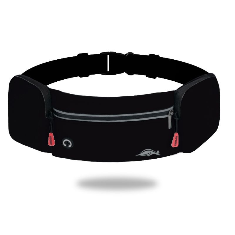 Sportska torbica oko pojasa za muškarce, antibakterijski najlon, PU podstava, pogodno za trčanje