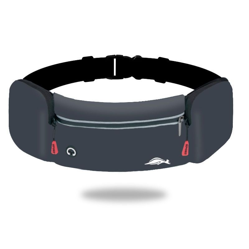 Sportska torbica oko pojasa za muškarce, antibakterijski najlon, PU podstava, pogodno za trčanje