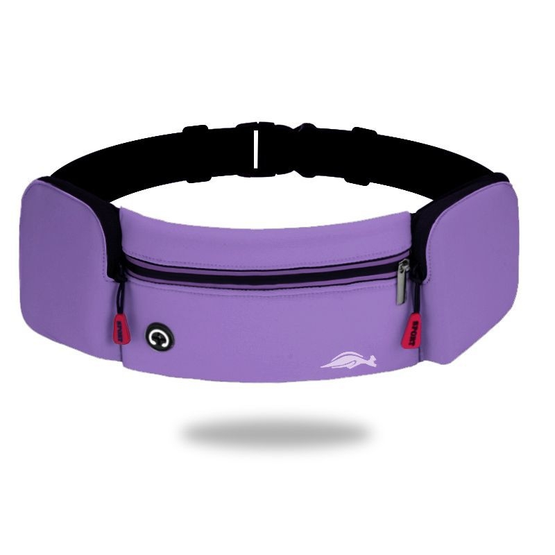 Sportska torbica oko pojasa za muškarce, antibakterijski najlon, PU podstava, pogodno za trčanje