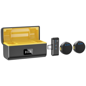 Mikrofon lavalier za prijenos uživo – profesionalno reduciranje buke, omnidirekcijski prijem, frekvencijski odziv 20 Hz–20 kHz, trajanje baterije preko 12 sati, model M9