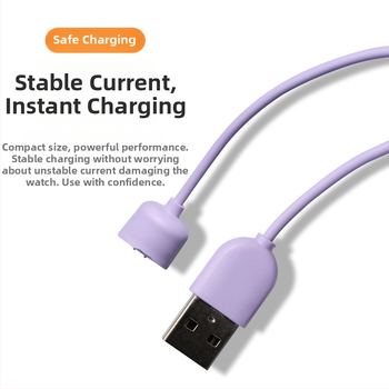 Hongye Chao magnetický USB nabíjací kábel pre Xiaomi Mi Band 5/6/7 (Model HYC-15)