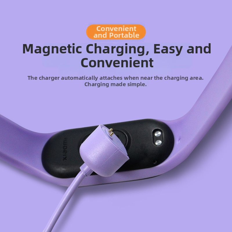 Hongye Chao magnetický USB nabíjací kábel pre Xiaomi Mi Band 5/6/7 (Model HYC-15)