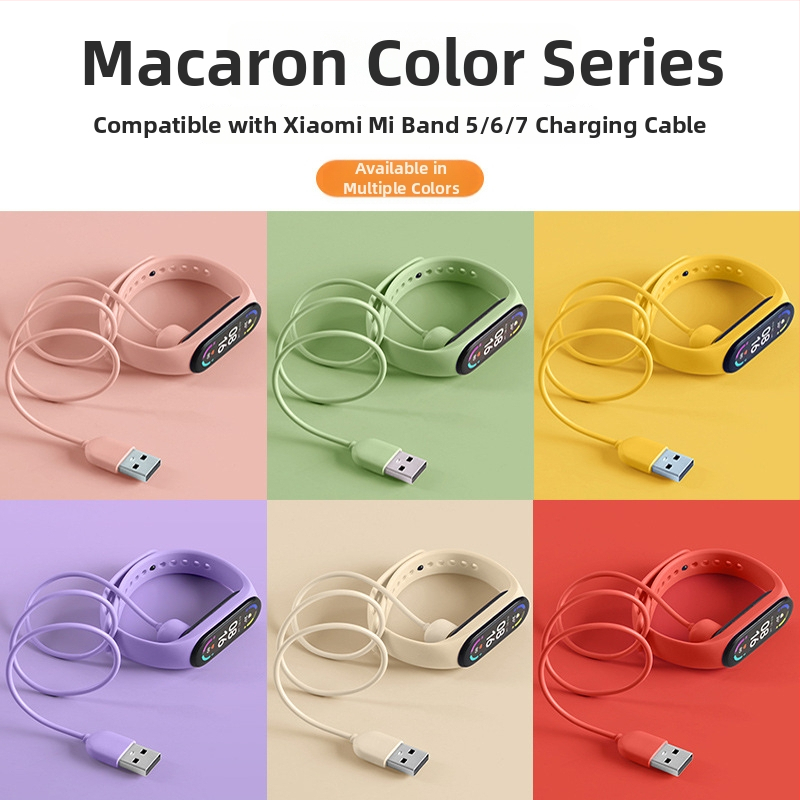 Hongye Chao magnetický USB nabíjací kábel pre Xiaomi Mi Band 5/6/7 (Model HYC-15)