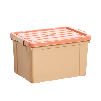 Kutija za pohranu s poklopcem, ojačani dizajn, kapacitet 100–150 L, PP materijal, s kotačićima