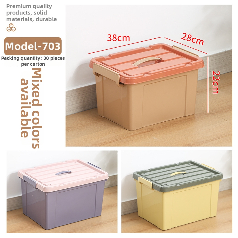 Kutija za pohranu s poklopcem, ojačani dizajn, kapacitet 100–150 L, PP materijal, s kotačićima