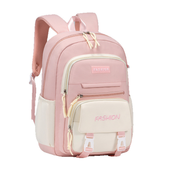 Set od tri dječje ranice — lagani, prozračni Oxford materijal, vodootporan, antibakterijski, otporan na habanje, zakrivljene naramenice, podstava od poliestera, jednobojni dizajn, Selina branda, proljeće 2024, za učenike 5.–6. razreda