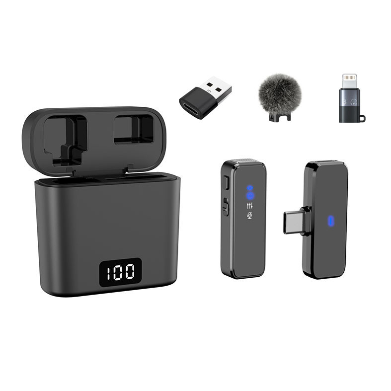 N3 Lavalier μικρόφωνο για ζωντανές μεταδόσεις με εξωτερική κάρτα ήχου | εύρος συχνοτήτων 20Hz-20kHz | SNR ≥70dB | αυτονομία μπαταρίας 6–8h