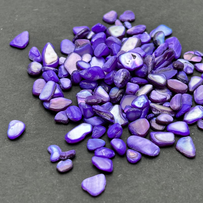 Komadi za nokte od školjaka – prirodna abalonska školjka, biserni materijal, serija Shell, uzorak 18969844106, Snow Glow