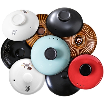 Keramički emajlirani poklop za posude 2,1–3 L, kompatibilan s univerzalnim štednjakom, non-stick površina, pogodan za juhe i glinene lonce